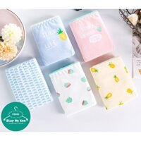 Set 5 quần lót cotton họa tiết trái cây cho bé gái (HS656), quần chip cho bé, Mua 5c Tặng 1c