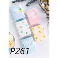 Set 5 Quần Lót Cotton Thấm Hút Mồ Hôi Họa Tiết Trái Cây P261 - XL