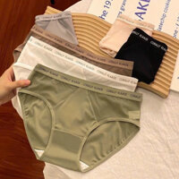 Set 5 Quần Lót Nữ Quần Lót Cotton Thun Lạnh Phối Lưới Cạp Chữ Co Dãn Mềm Mại Lót Kháng Khuẩn Cho Nữ Avalingerie