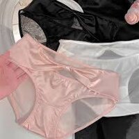 Sét 5 Quần lót ren nữ lụa satin, quần lót ren phối lưới cao cấp kiểu dáng gợi cảm free size dưới 58kg M323