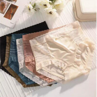 Set 5 Quần Lót Su Lụa Ren Hông Cạp Cao Gen Bụng Tàng Hình Sexy 6608