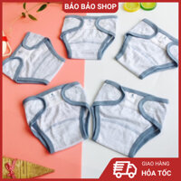Set 5 Tã Dán Vải Sơ Sinh Miomio Mềm Mại, Thoáng Khí, An Toàn Cho Bé Từ 0 - 6 Tháng