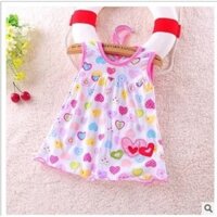 Sét 5 váy áo cho bé gái từ 0-2 tuổi ( dưới 13kg)