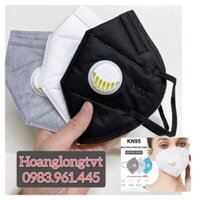 [Set 50 chiếc] Khẩu trang y tế N95 Có Van Thở 5 lớp siêu thoáng kín