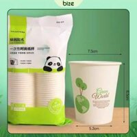 Set 50 cốc giấy dùng 1 lần (235ml) – An toàn sức khoẻ, chịu nhiệt tốt, giải pháp vệ sinh cho văn phòng và sự kiện