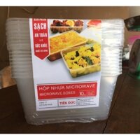Set 50 hộp nhựa vuông 1000ml
