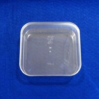 Set 50 hộp nhựa vuông trơn size nhỏ ( Maû 1317)