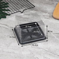 Set 50 Hộp Nhựa XY12-12 Cao 7cm Đựng Rau Câu, Thạch,  Bánh, Bánh Trung Thu Các Loại