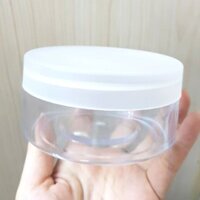 SET 50 HŨ NHỰA MICA NẮP VẶN TRẮNG 200ml(ko có nắp lót)