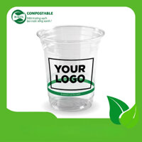 [Set 50 ly] Ly nhựa sinh học / Cốc nhựa sinh học (Nguồn gốc thực vật, tự phân hủy, an toàn, thân thiện môi trường)