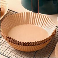 Set 50 Miếng Giấy Lót Nồi Chiên Không Dầu, miếng lót nướng không dính thấm dầu hình tròn đa năng GD604-Dianen50