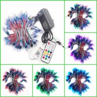 Set 50 Mô Đun Đèn LED F12mm DC5V WS2811 RGB IP68 2811IC Chống Thấm Nước Đa Dụng Chất Lượng Cao
