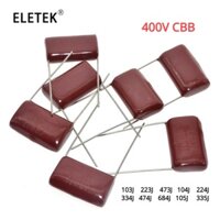 Set 50 Tụ Điện 400V CBB 103J 473J 104J 224J 474J 105J 10 Chuyên Dụng