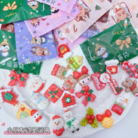 Set 50 túi mù tự xé Noel, Túi mù giáng sinh,Túi bất ngờ charm merry christmas Noel