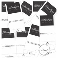 Set 500 tem dán niêm phong hộp sản phẩm, tem dán cám ơn THANK YOU giá tốt nhất, chống thấm nước