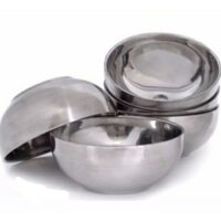 Sét 5/10 Bát Inox 2 Lớp Cách Nhiệt Hoàng Gia đủ kích cỡ
