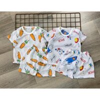 SET 5B Cotton Giấy Cho Bé Sơ Sinh - Quần Áo Cho Bé Trai Bé Gái Sơ Sinh - Từ 1-15 Tháng Tuổi