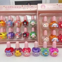 Sét 6-12-24 lọ sơn móng tay lột được sơn móng tay tự bong tiện dụng cho bé gái