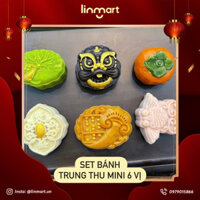 SET 6 BÁNH TRUNG THU MINI 6 VỊ