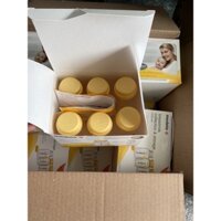 set 6 bình trữ sữa medela 150ml