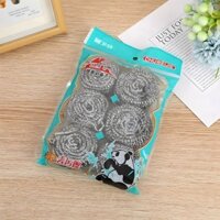 Set 6 búi sắt cọ xoong nồi rửa chén tiện lợi CWJ-150