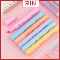 Set 6 bút highlight dạ quang đánh dấu dòng Macarone and Mid Highlighter - Macarone