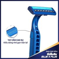 Set 6 Cây Dao Cạo Râu Cán Xanh Gillette Blue II ( 6cái / 1 bịch)