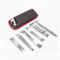 Set 6 công cụ bằng kim loại tháo gỡ đồ nội thất, táp lô, tháo nội thất, tháo cần số, tháo vô lăng xe hơi kim loại bền bỉ