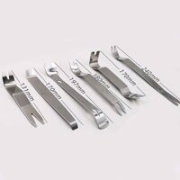 Set 6 công cụ bằng kim loại tháo gỡ đồ nội thất, táp lô, tháo cần số, tháo vô lăng thi công cách âm chống ồn ô tô