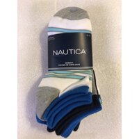 Set 6 đôi tất nữ Nautica Fashion No Show Socks (Mỹ)