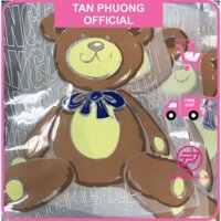 SET 6 Hình ủi nhiêt, Phôi ép nhiệt Tân Phương hình gấu