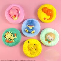 Set 6 Hộp Pokemon Sleeping Bag Có Gối Xốp (Tặng Túi Card Pokemon)  Hộp Color