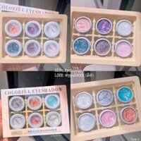 Set 6 hủ nhũ mắt kim tuyến wodwod
