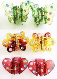 Set 6 Kẹp Tóc Nữ Càng Cua Nhỏ ngẫu nhiên