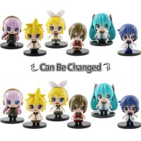 Set 6 Mô Hình Nhân Vật hatsune miku 5-7cm