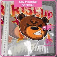 SET 6 Phôi ép nhiệt , hình ủi nhiệt chất liệu pet chuyển nhiệt Tân Phương in áo thun thời trang