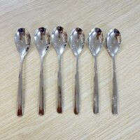 SET 6 THÌA CAFE & SỮA CHUA CHOCKMEN - INOX 18/10 CAO CẤP