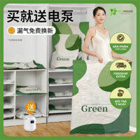 Set 6 Túi Hút Chân Không Green - Cất Chân, Quần Áo, Siêu Tiện Lợi