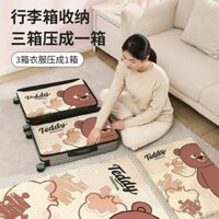 SET 6 TÚI HÚT GẤU NÂU CẤT CHĂN MÀN QUẦN ÁO TẶNG KÈM BƠM ĐIỆN