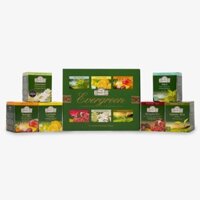 Set 6 Vị Trà Xanh Ahmad - Ahmad Evergreen selection Tea (Túi lọc có bao thiếc - 60 gói/hộp)