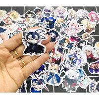 Set 60 Sticker FateGrand Order hình dán có ép lụa