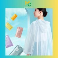 Set 7 áo mưa giấy siêu dai mix màu nhỏ gọn tiện lợi - MCOrderChina