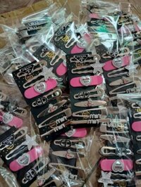 Set 7 cái kẹp tóc mái kim loại (Kiện 500 set)