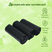 Set 7 Cuộn Túi Đựng Rác Đen Dành Cho Gia Đình An Toàn Thân Thiện Với Môi Trường