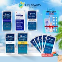 [Set 7] Miếng dán trắng răng Crest 3D White Professional, 1 Hour, Bright, Glamorous - trắng sáng tự nhiên