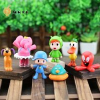 Set 7 Mô Hình Nhân Vật Hoạt Hình mkeb pocoyo