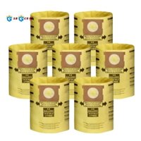 Set 7 Túi Đựng Bụi 5-8 gallon Màu Vàng Thông Dụng Cho Máy Hút Bụi shop vac 5-8 gallon vf