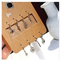 set 8 chiếc khuyên tai stradivarius