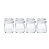 Set 8 hũ đựng sữa chua STEBA 8er-Set Joghurtgläser 99-43-00