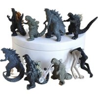 Set 8 mô hình đồ chơi nhân vật Godzilla Vs Kong độc đáo